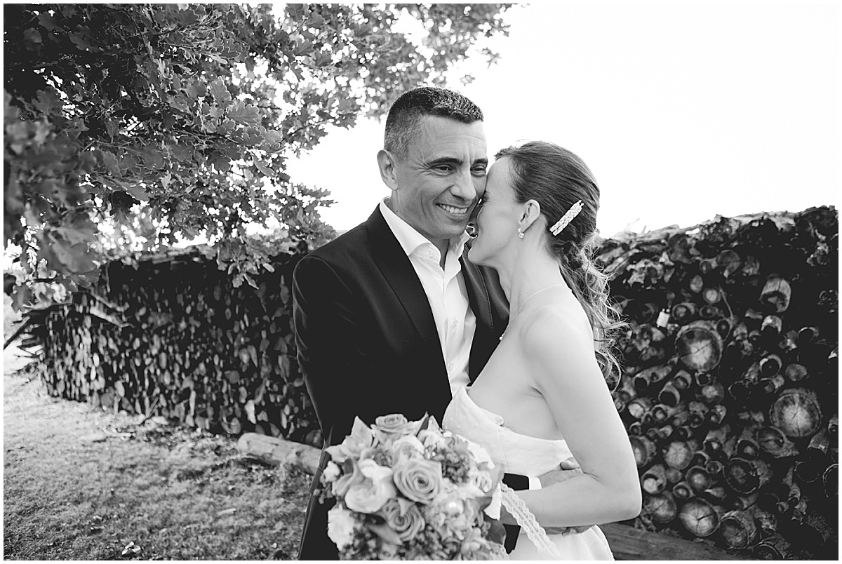 Photos de mariage en noir et blanc - Photographe mariage Nantes Elena Usacheva