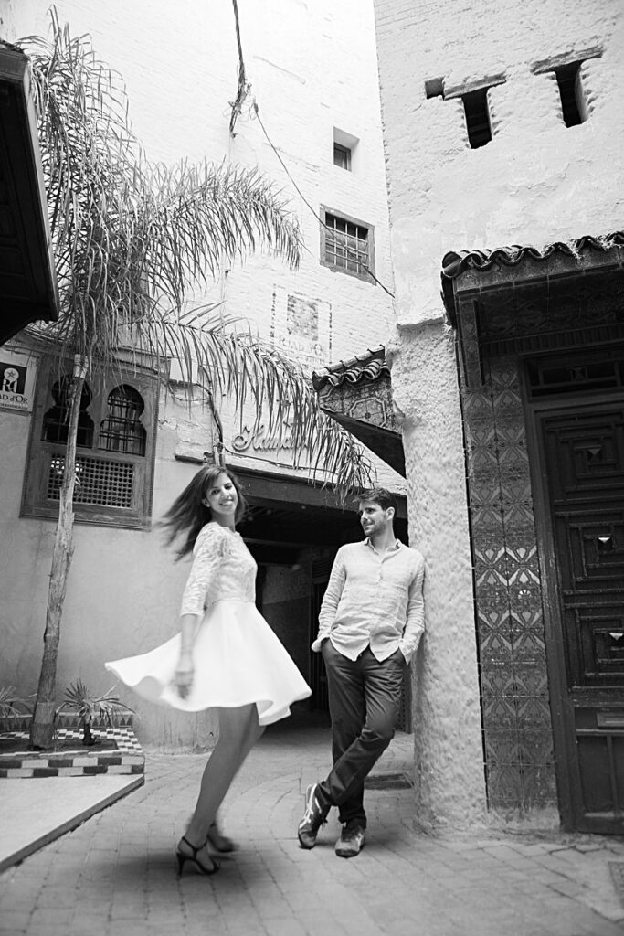 Séance photo couple à Fez